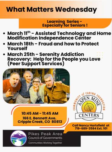 What Matters Wednesday March Events