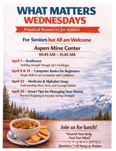 What Matters Wednesday for April