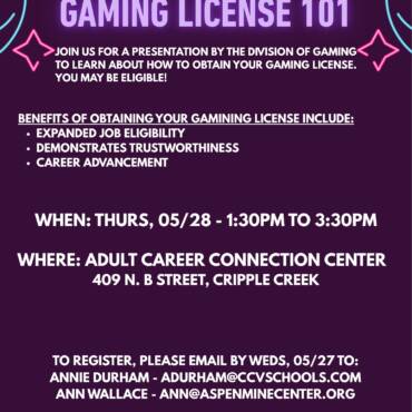 Gaming License 101 on 05/28/26