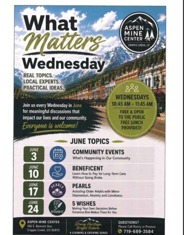 What Matters Wednesday June 26