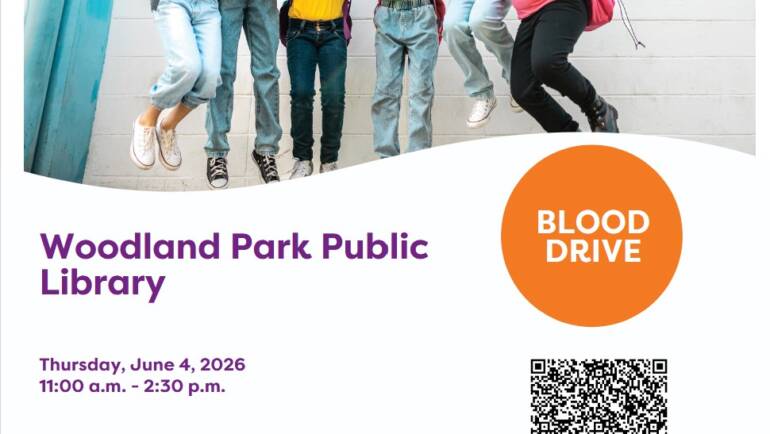 Woodland Park Blood Drive June 4
