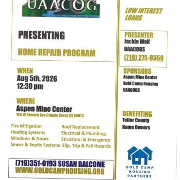 Home Repair and Loan Program at AMC 8/5