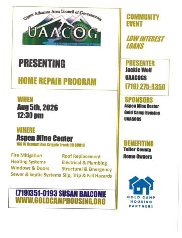 Home Repair and Loan Program at AMC 8/5