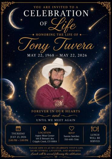 Tony Tuvera Celebration of Life 7/23